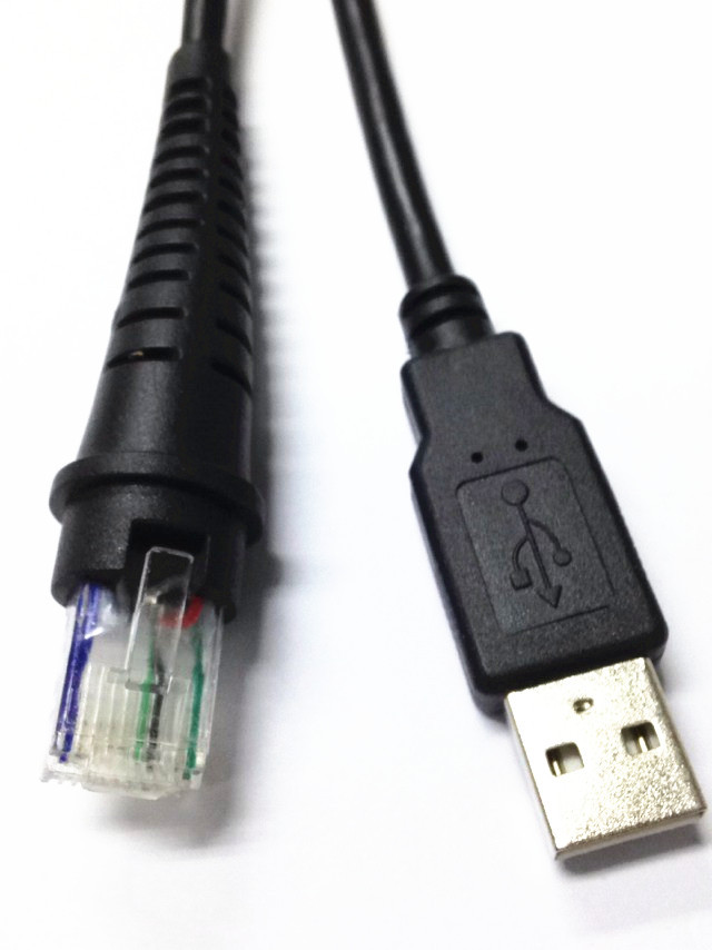 Cavo USB Per Scanner Honeywell Metrologic MS7120 MS9540 MS5145 - Lunghezza 9 Piedi (2.7m) - Foto 3